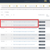 Aktuelle Keyword-Rankings gibt es schon ab 1 Uhr morgens