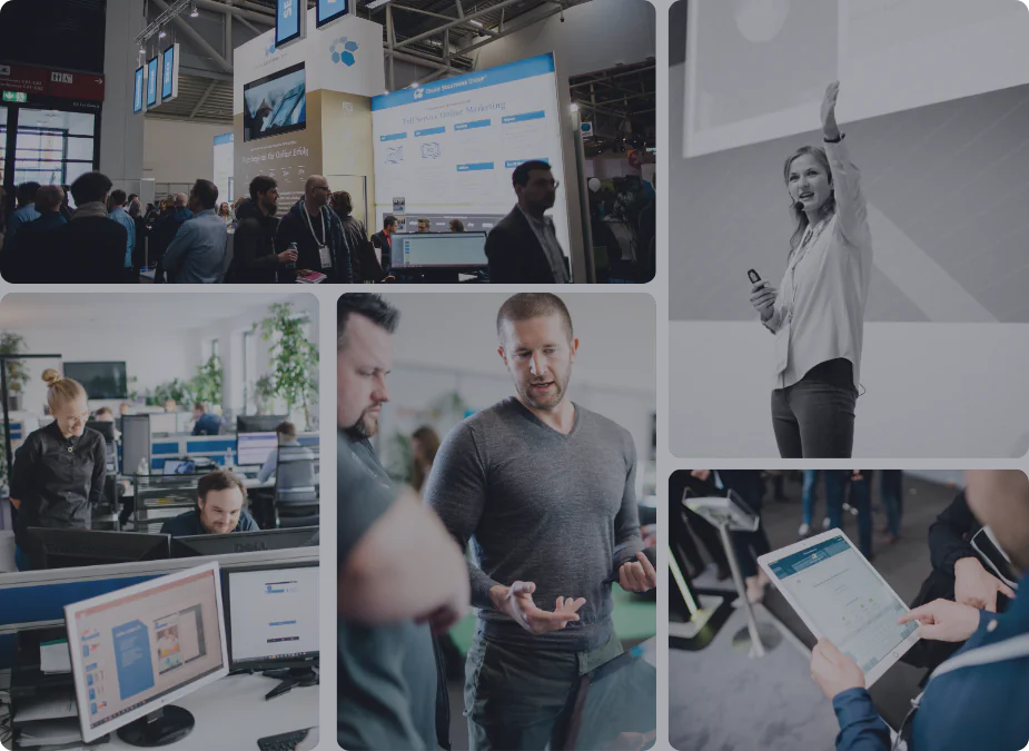 Collage von einer guten SEO Agentur