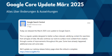 Google Core Update März 2025