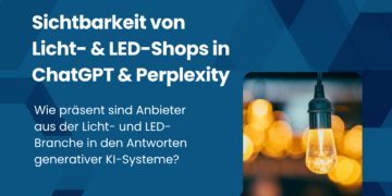 KI-Monitoring Case: Sichtbarkeit von Licht- & LED-Shops in ChatGPT & Perplexity