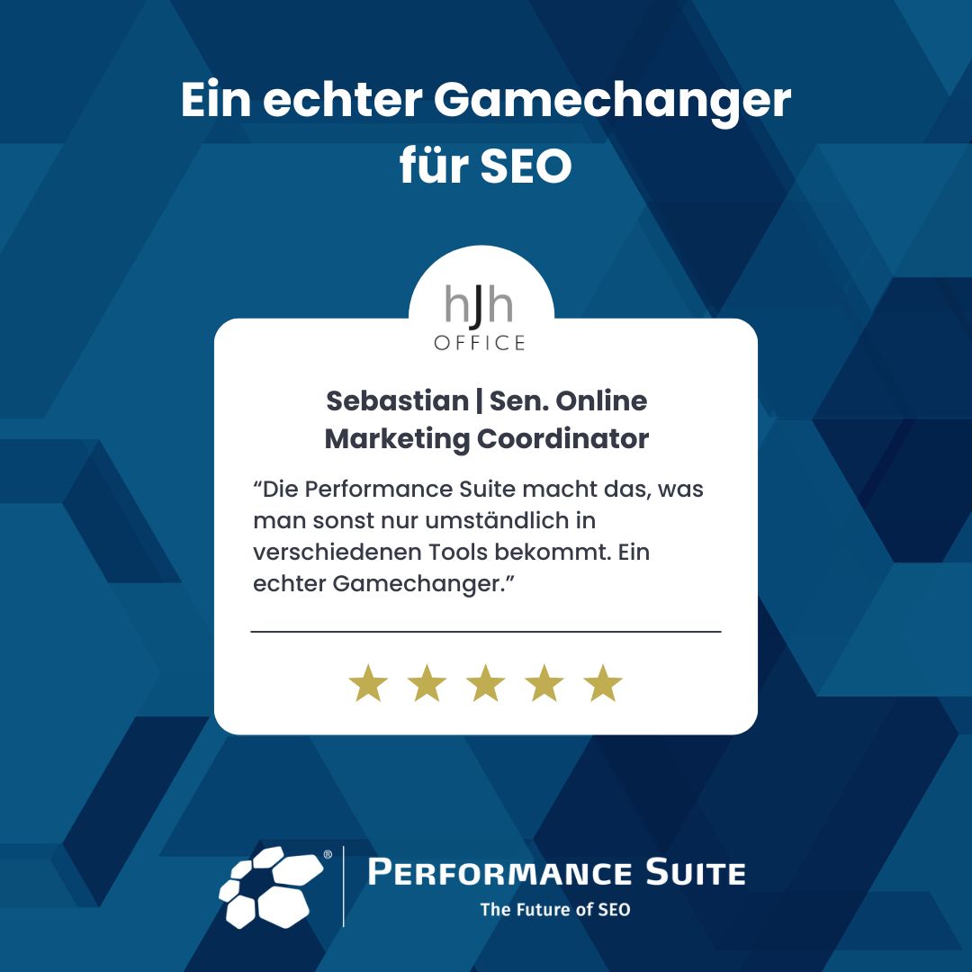 SEO Tool Kundenstimme