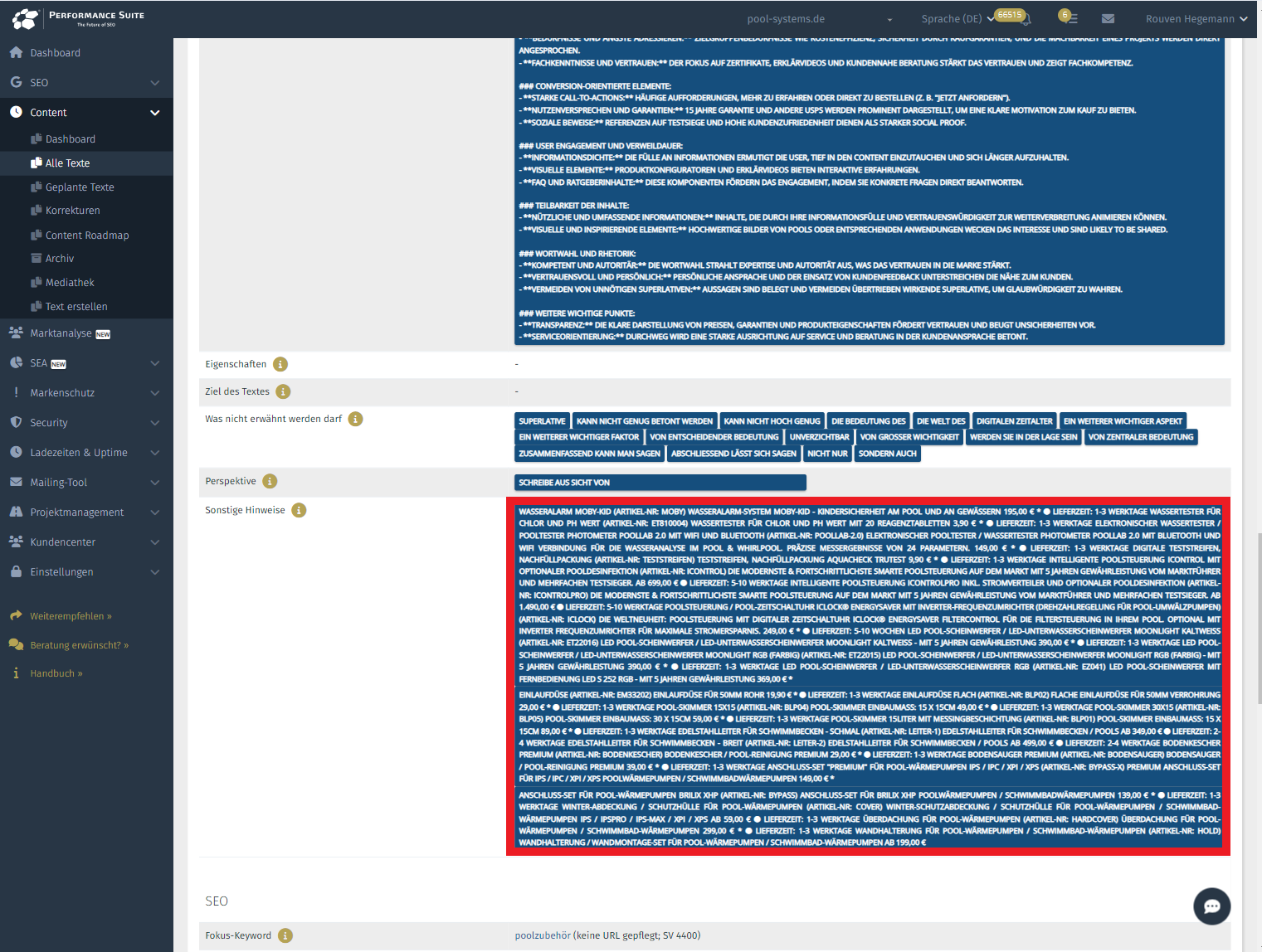 Produktdetails bei 