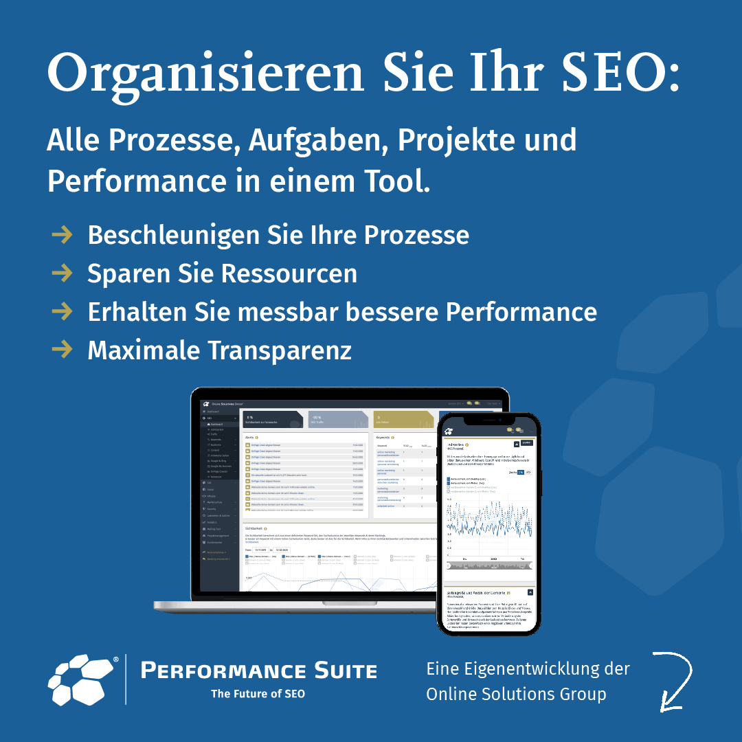 SEO Organisieren