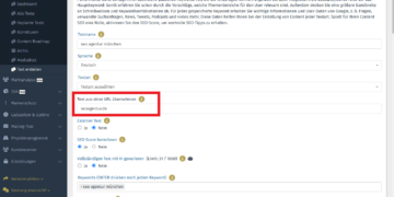 Wenn Fehler beim Textimport auftauchen, kopieren Sie den Content manuell in die Performance Suite und melden Sie sich bei uns