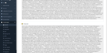 Unternehmensbackgrounder und Zielgruppenanalyse bei Apple